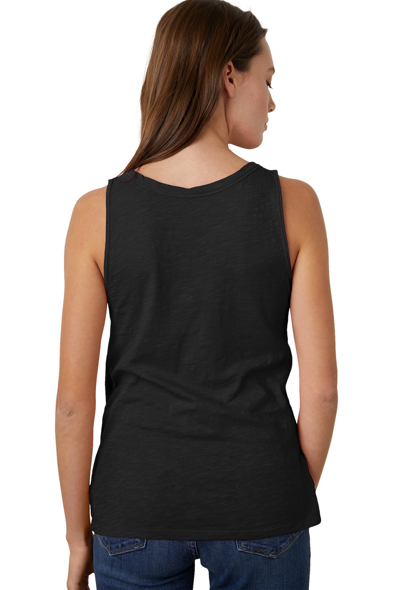 Velvet Joy Tank Top in Black