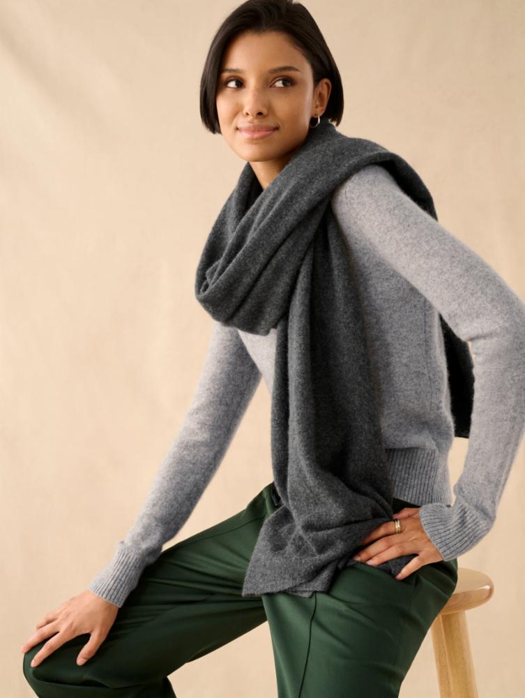 White warren cashmere wrap hotsell